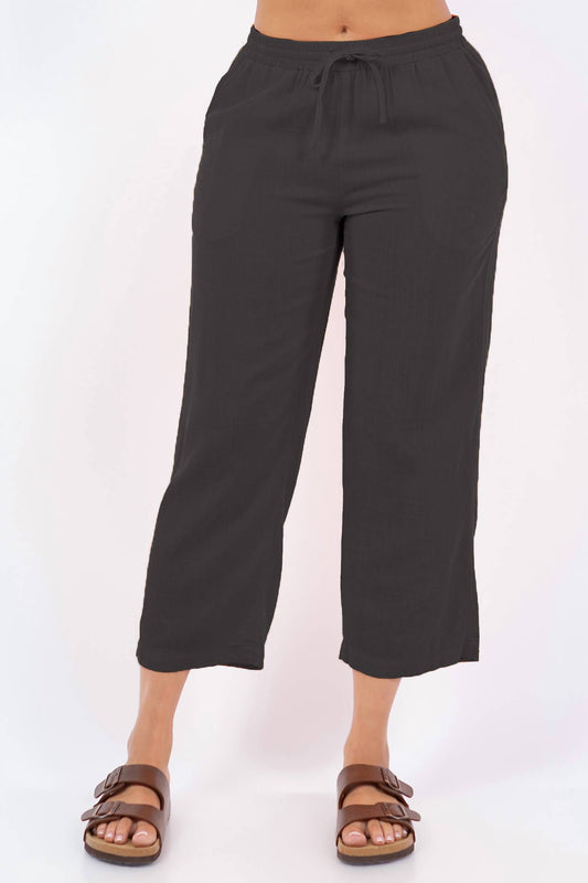 Paparazzi - Linen Crop Pant