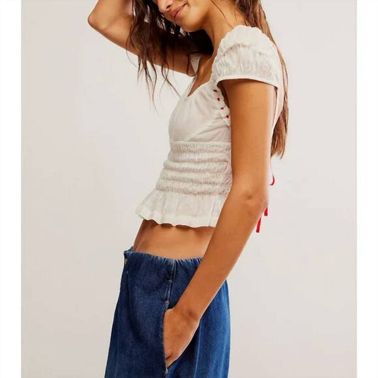 Free People - Sweet On You Crop Top
