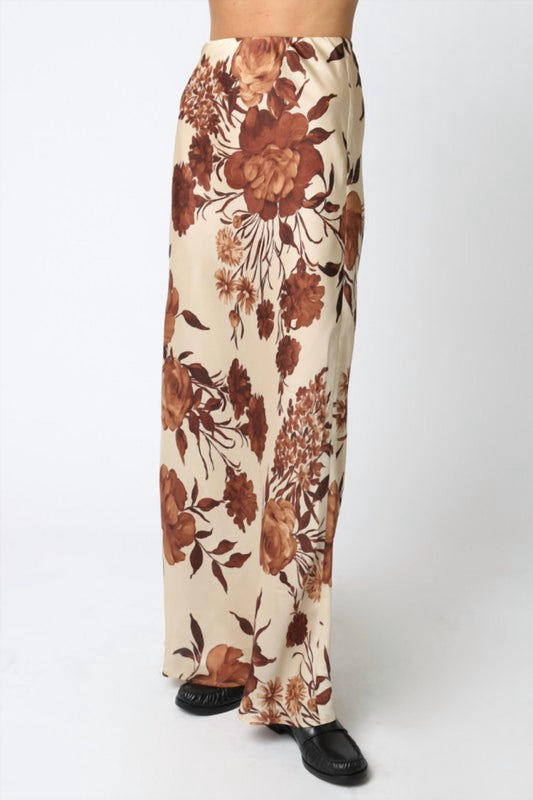 Olivaceous - Song Slip Maxi Skirt
