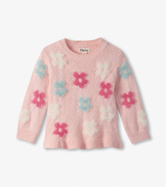 Hatley - Girl's English Rose Flowers Pretty Sweater