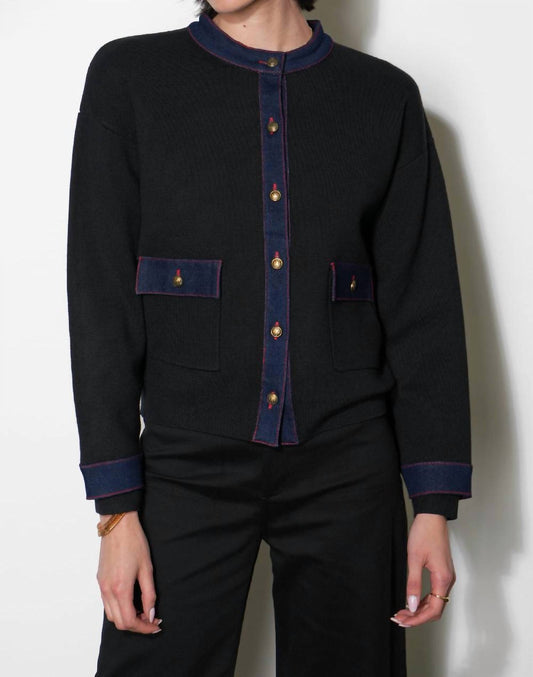 Greylin - Lila Denim Detail Jacket