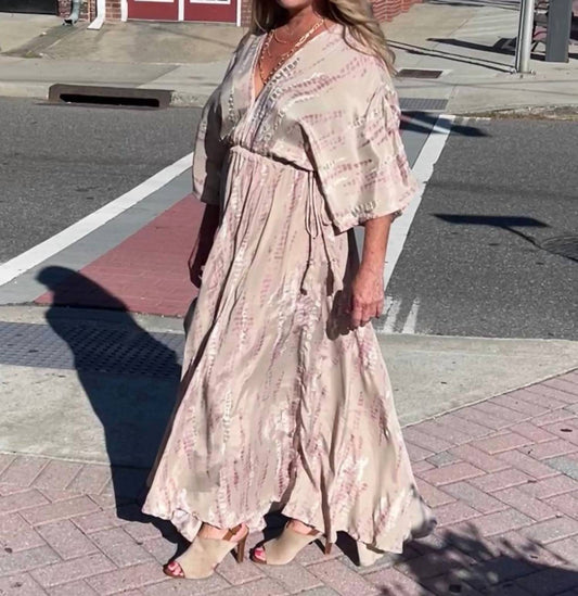 Paani - Kimono Sleeve Maxi Dress