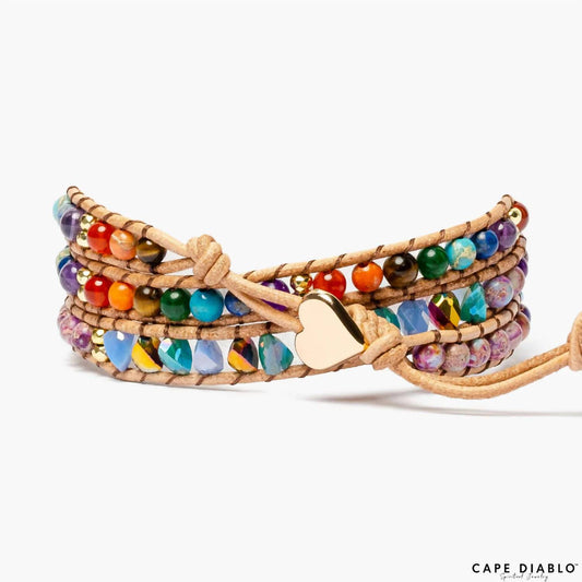 Cape Diablo - Women's Chakra Love Wrap Bracelet