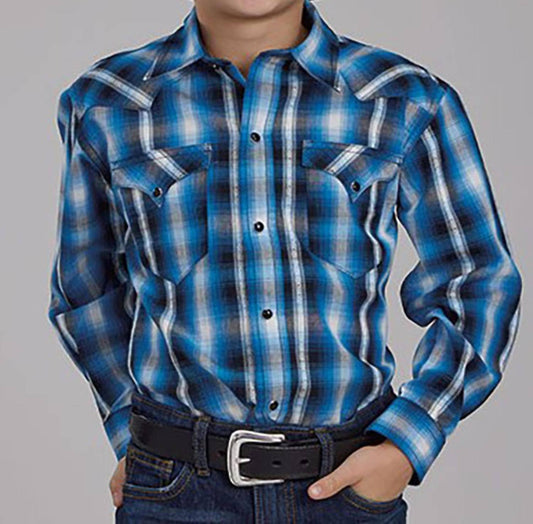 Roper - Boys Snap Western Shirt