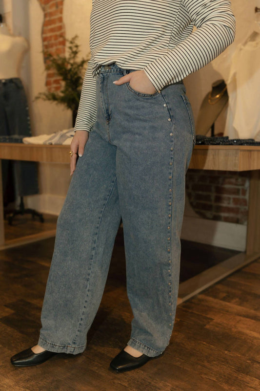 Sunday Edition - Marla Studded Jeans