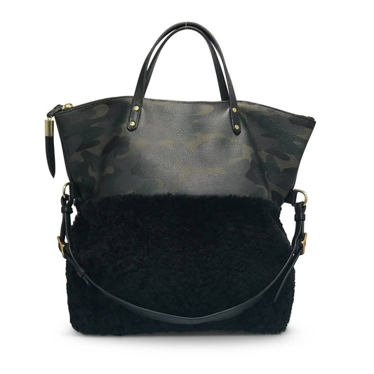 Kempton & Co. - Morleigh Foldover Shearling Tote