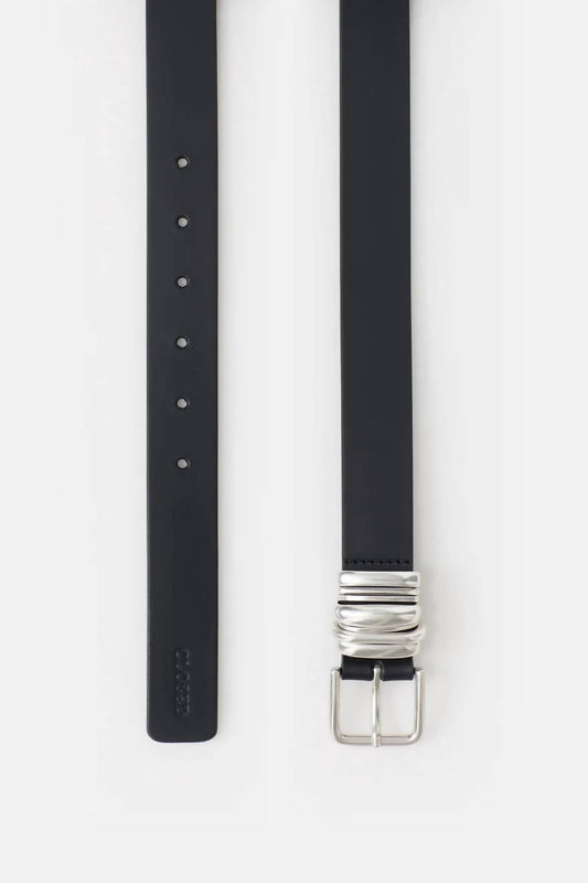 Closed - Women's Italian Leather Polished Belt