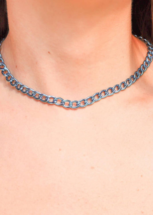 Taylor Shaye - Women's Ayla Metallic Choker Necklace