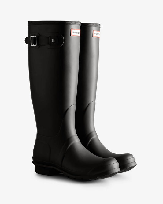 Hunter - Women's Original Tall Tri-colour Logo Backstrap Boot