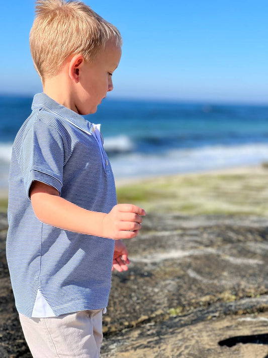 Me & Henry - Boys Starboard Polo Shirt