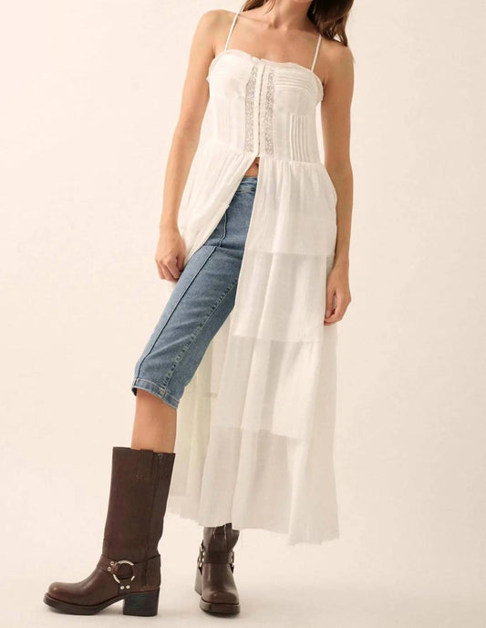 Promesa - Corset Maxi Top