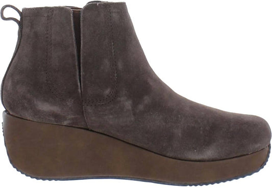 Volatile - Women's Burlingham Suede Wedge Bootie
