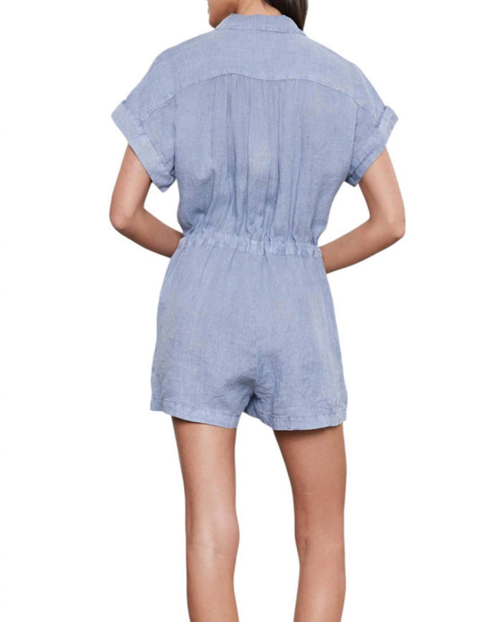 Velvet By Graham & Spencer - Clare Linen Romper