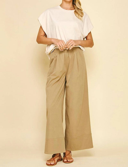 Pinch - Every Day Casual Wide Leg Pant