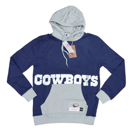 Mitchell & Ness - Men's Dallas Cowboys Nfl Throwbacks Hoodie Sweatshirt
