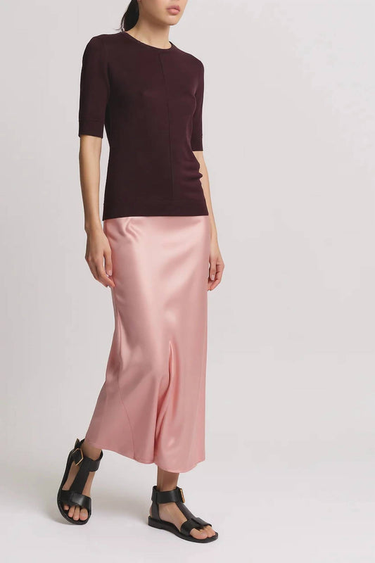 Saint Art - Talia Charmeuse Maxi Skirt