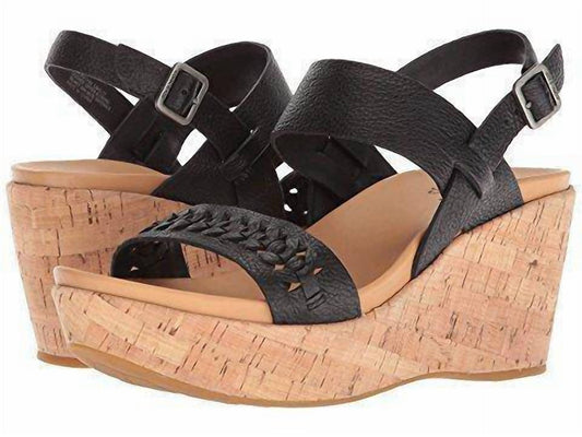 Kork-Ease - Women's Austin Braid Full Grain Wedge Sandal