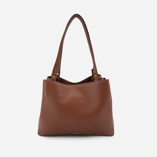 Like Dreams - Women's Velvet Knot Quilted Shoulder Tote Bag