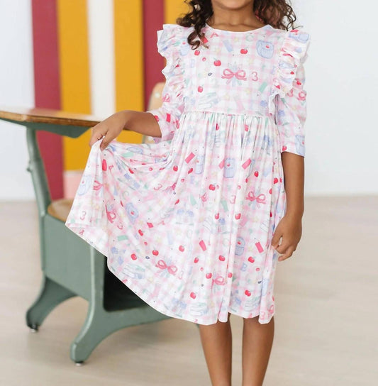 Mila & Rose - School Days Ruffle Twirl Dress