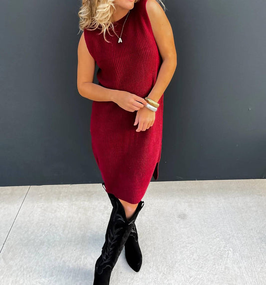 Blakeley - Vanessa Sleeveless Knit Sweater Dress