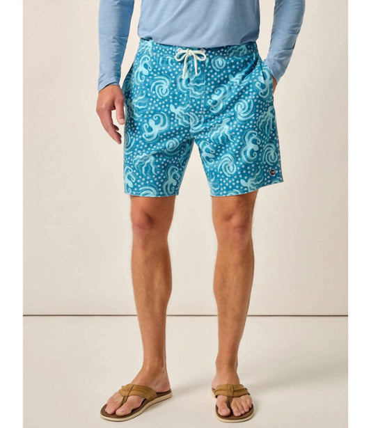 Johnnie-O - Big Blue Swim Trunks