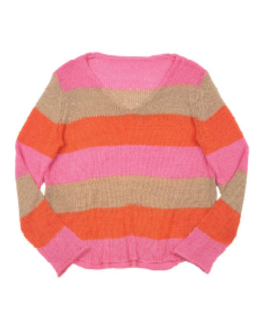 Wooden Ships - Women's Eva Striped Cotton Sweater