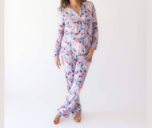 Posh Peanut - Annie Long Sleeve Relaxed Long Pajama Set
