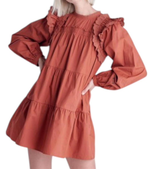 Moodie - Ruffle Mini Dress