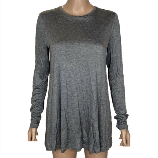 Lafayette 148 - Women's Rayon Jersey Long Sleeve Shirt