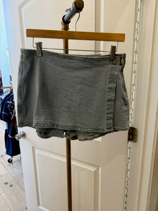 Love Tree - Women's Denim Wrap Skirt