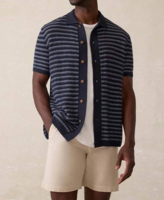 Faherty - Short-sleeve Sweater Shirt