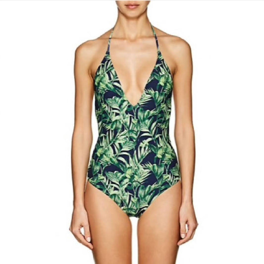 Nina Plunging V-Neck One-Piece Swimsuit