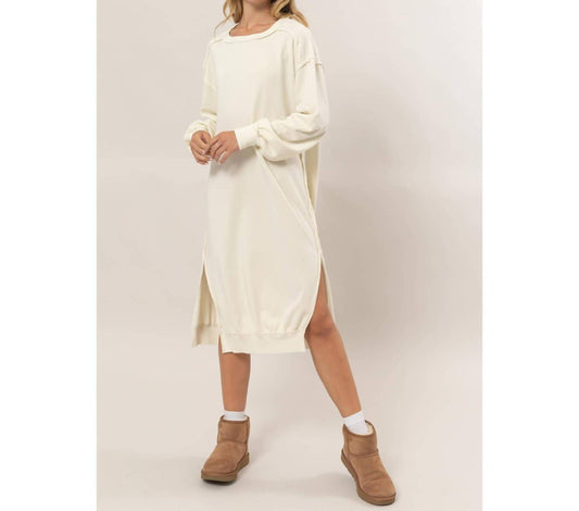 Hyfve - Sweatshirt Midi Dress