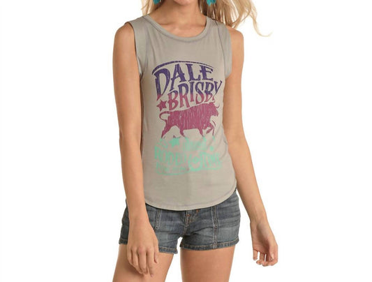 Rock & Roll Denim - Dale Brisby Tank Top Rodeo Time