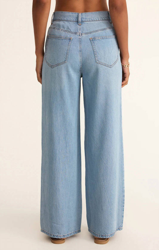 Z Supply - Mia Loose Wide Leg Denim Pants