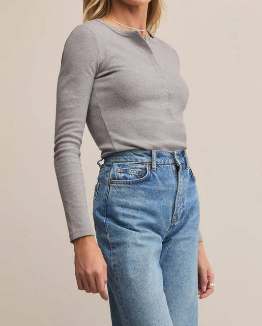 Z Supply - Stella Modal Rib Henley Tee