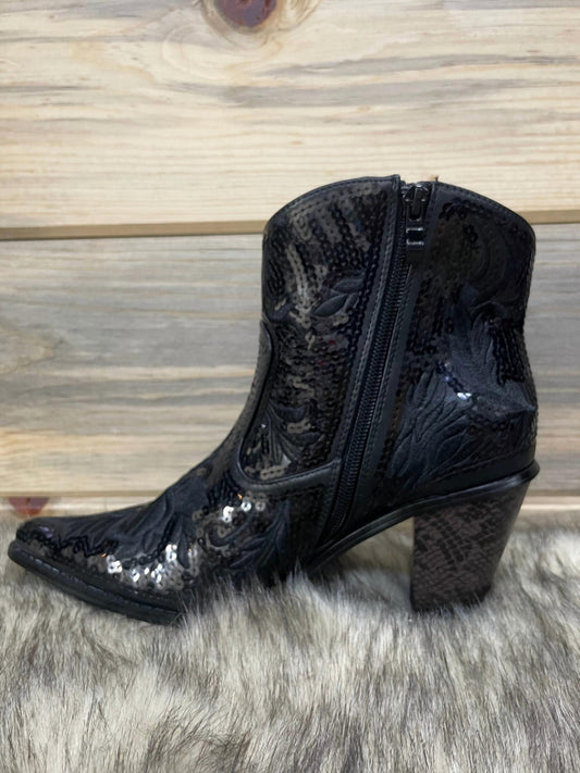 Helen'S Heart - Embroidered Sequins Boots