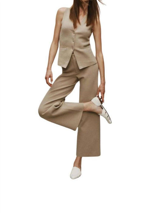 White + Warren - Superfine Organic Cotton Wide Leg Pants