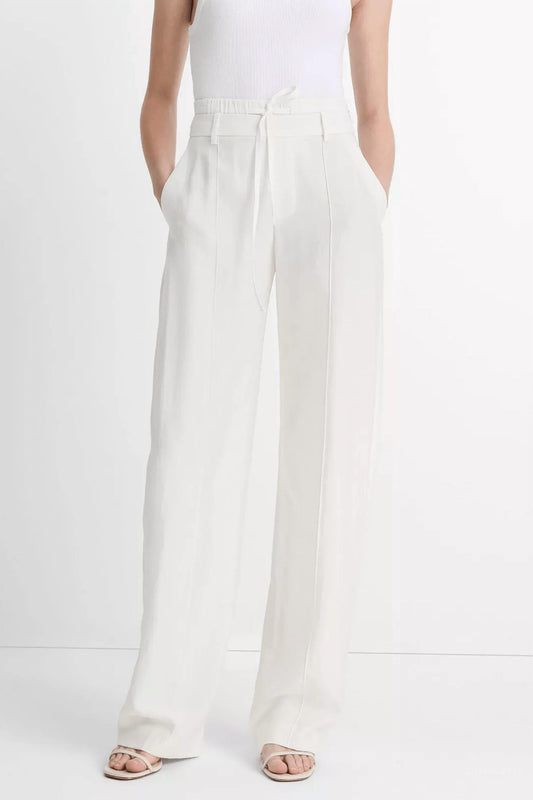 Vince - Double-waistband Drawstring Pant