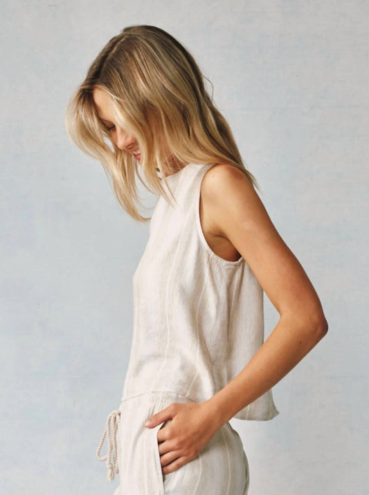 Bella Dahl - Sleeveless Button Back Top