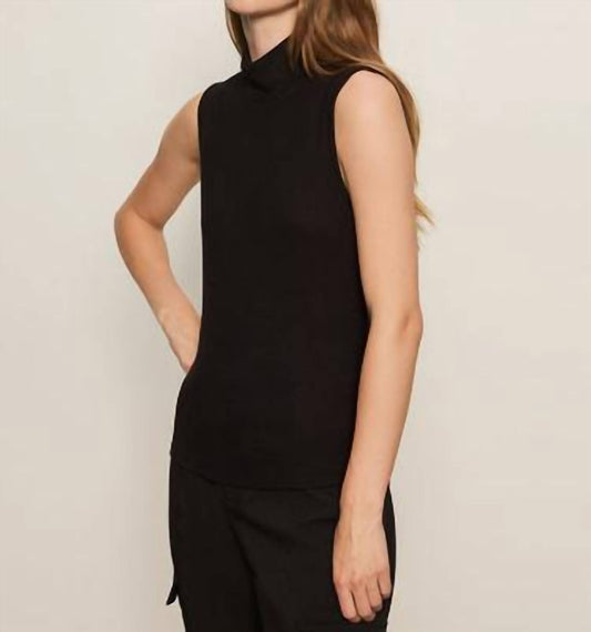 Sanctuary - Essential Sleeveless Mock Neck Tank Top
