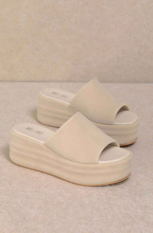 Miim - Women's Harbor Platform Slide Sandals