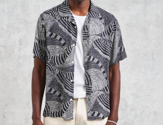 Wax London - Didcot Short Sleeve Shirt