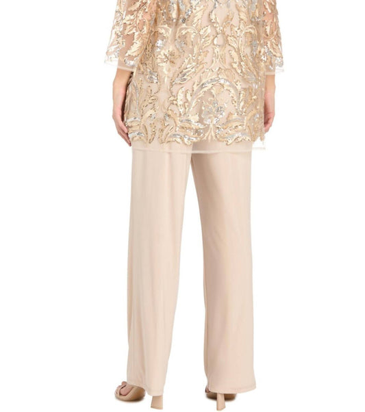 R&M Richards - 3-Piece Evening Pant Set