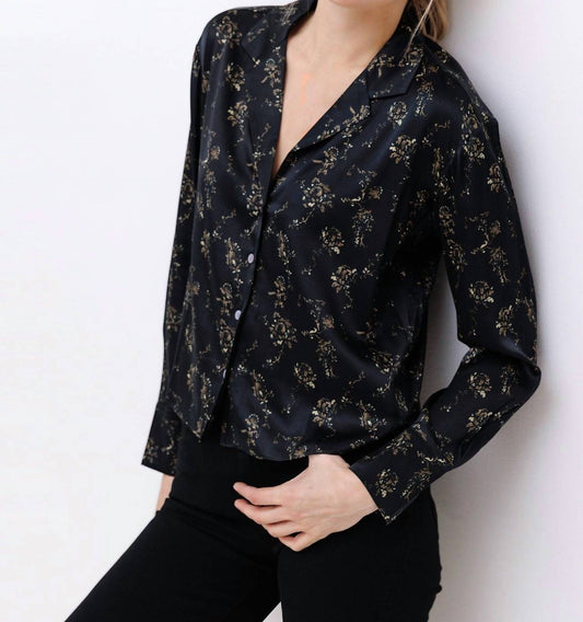 Go By Go Silk - Go Top Notch Blouse