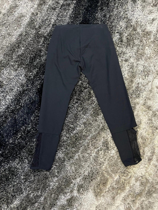 Capris with Mesh Cut Outs