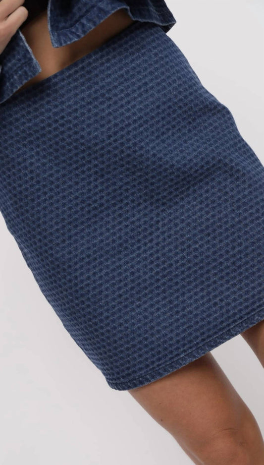 Sage The Label - Chances Denim Mini Skirt