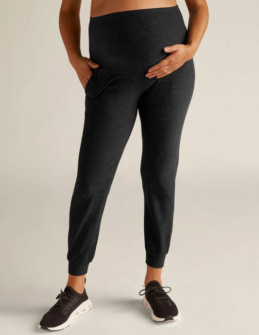 Beyond Yoga - Spacedye Beyond The Bump Maternity Midi Jogger