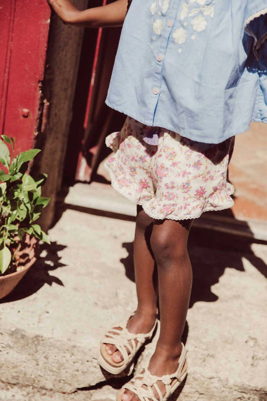 Louise Misha - Girls' Vallaloid Gauze Shorts