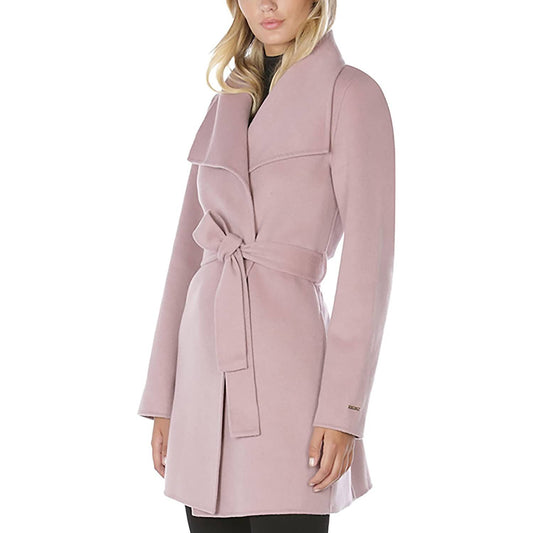 Wool Wrap Belted Jacket Coat